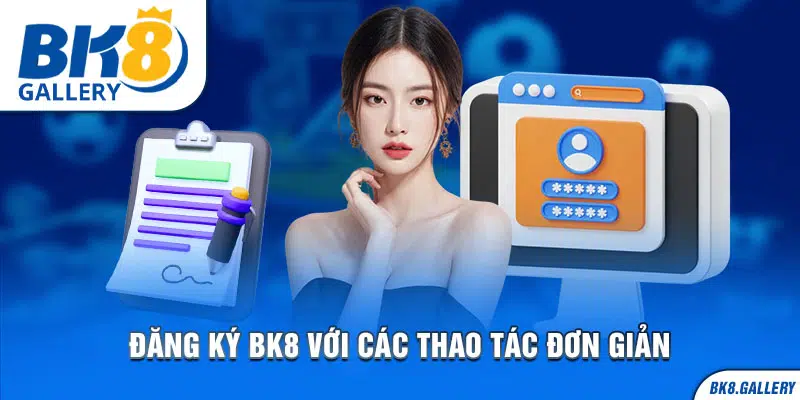 Đăng ký hội viên với các thao tác đơn giản